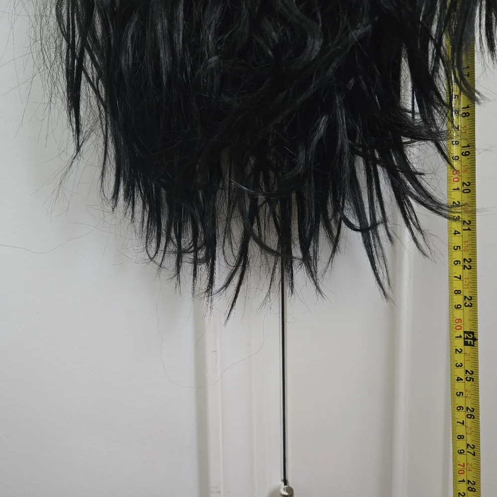 Black Rocker Wig - Picture 4 of 4